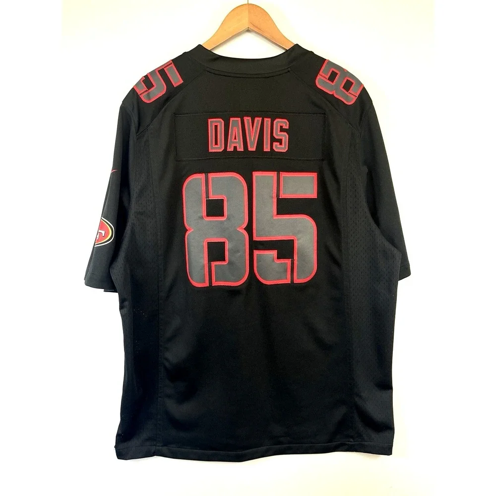 Nike NFL San Francisco 49ers #85 Football Jersey Vernon Davis Size XL